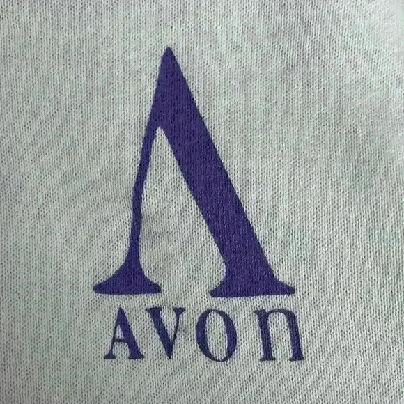 Fruit of the Loom Vintage White Avon Sweatshirt Size Extra Large XL - Picture 3 of 7